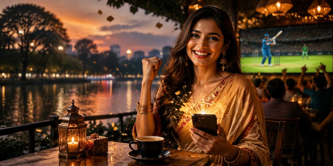 ঢাকায় ক্রিকেট বেটিং উপভোগ করছেন একজন ব্যবহারকারী